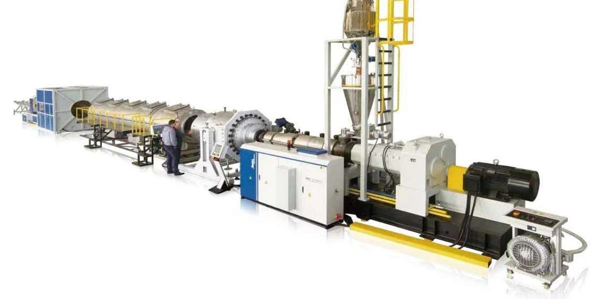 Features of three-layer PVC solid wall pipe co-extrusion line